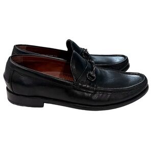 Cole Haan Black Slip-On Loafers with Classic Design